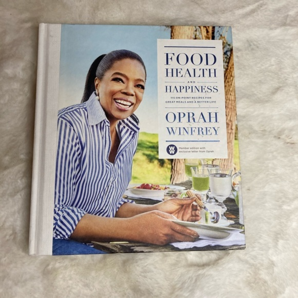 2017 Food Health &‎ Happiness Oprah Winfrey Cookbook Recipes Cook Book